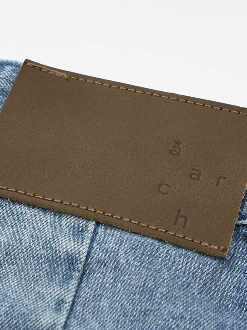 Washed Baggy Denim