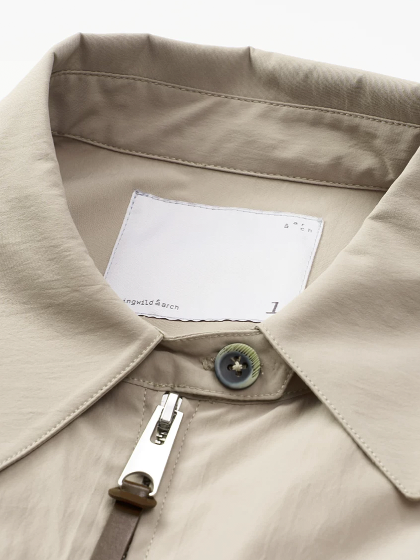 Balloon Pleated Lightweight Jacket