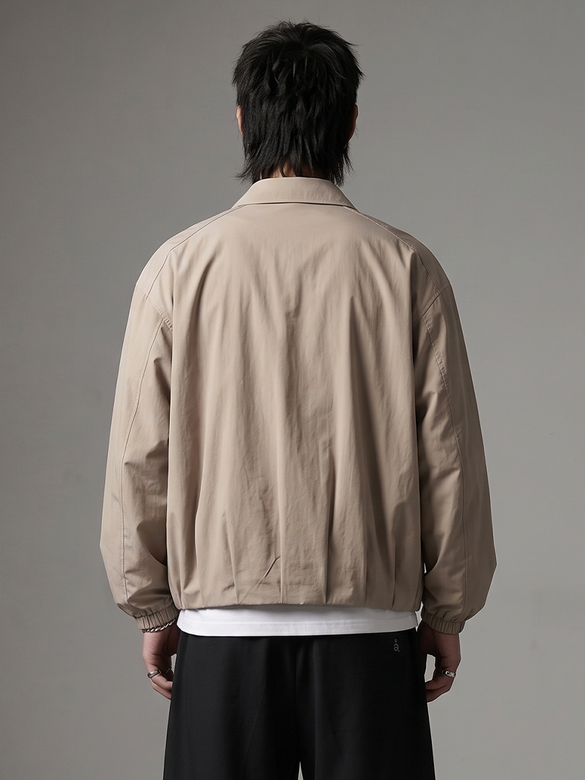 Balloon Pleated Lightweight Jacket