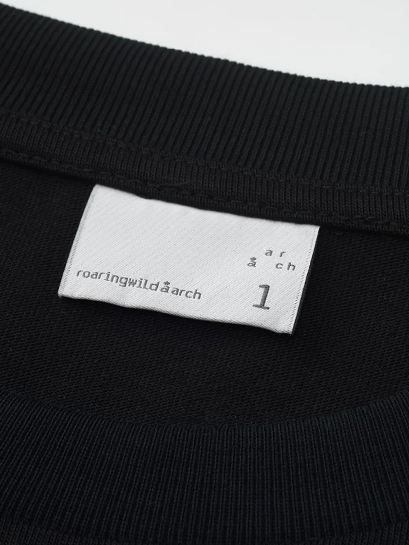 Classic Blank LS Tee Black