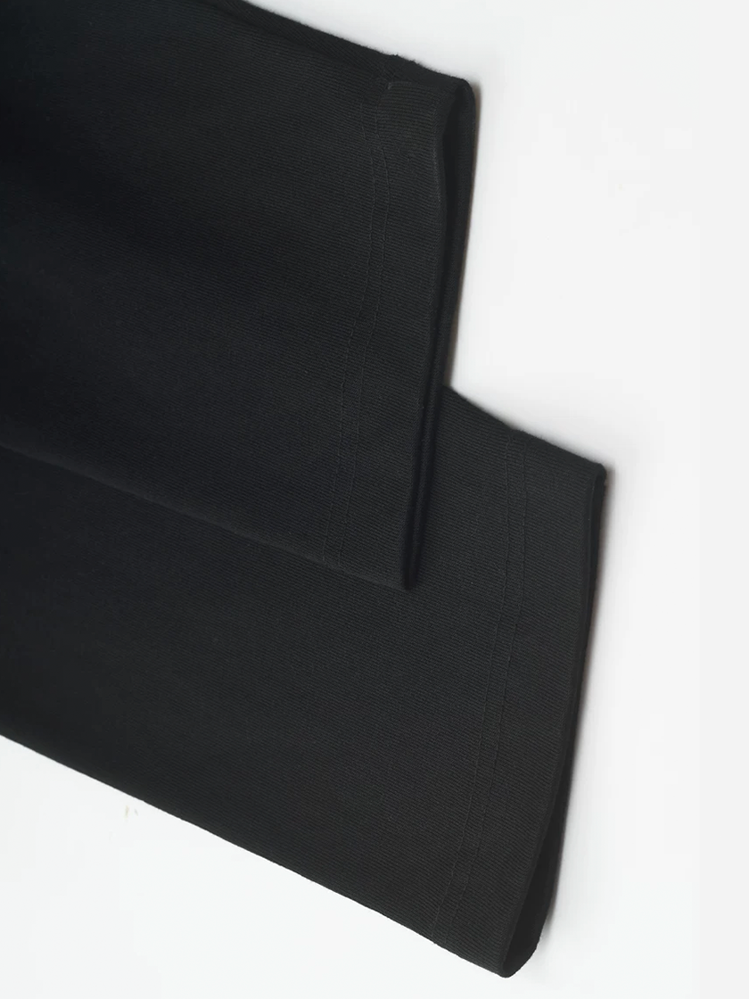 Classic Blank LS Tee Black
