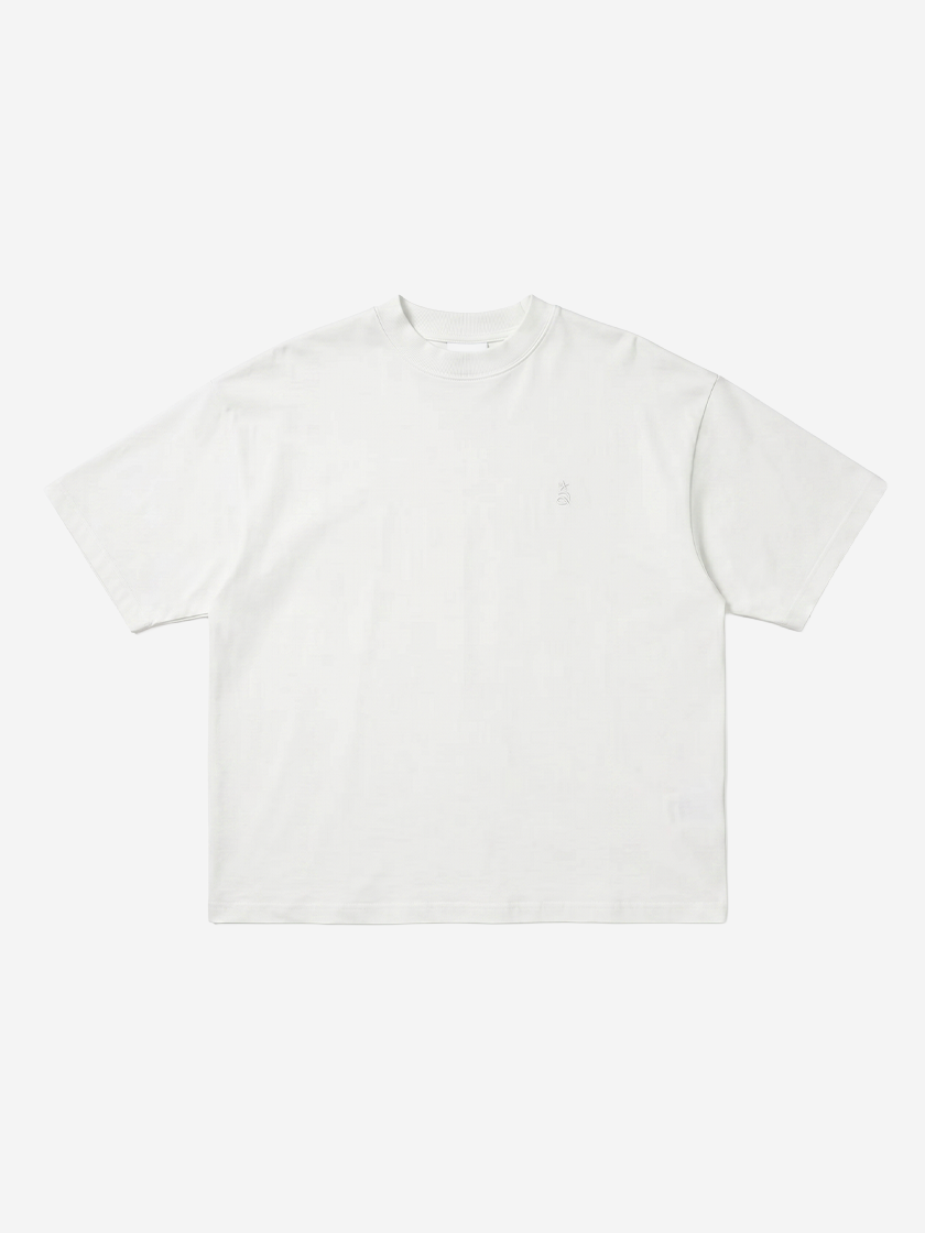 Oversized Blank Tee White