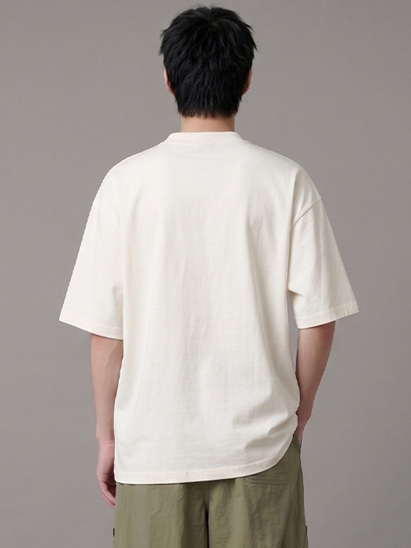 Oversized Blank Tee White