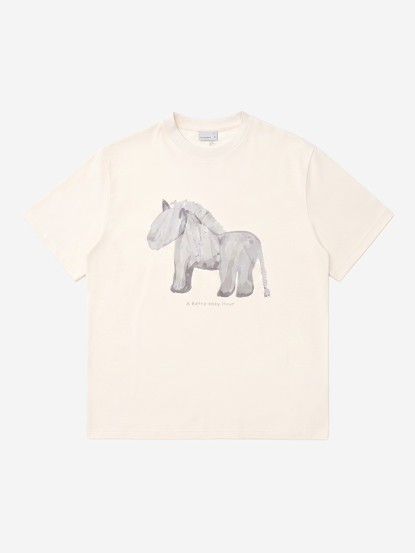 Cartoon Horse Tee