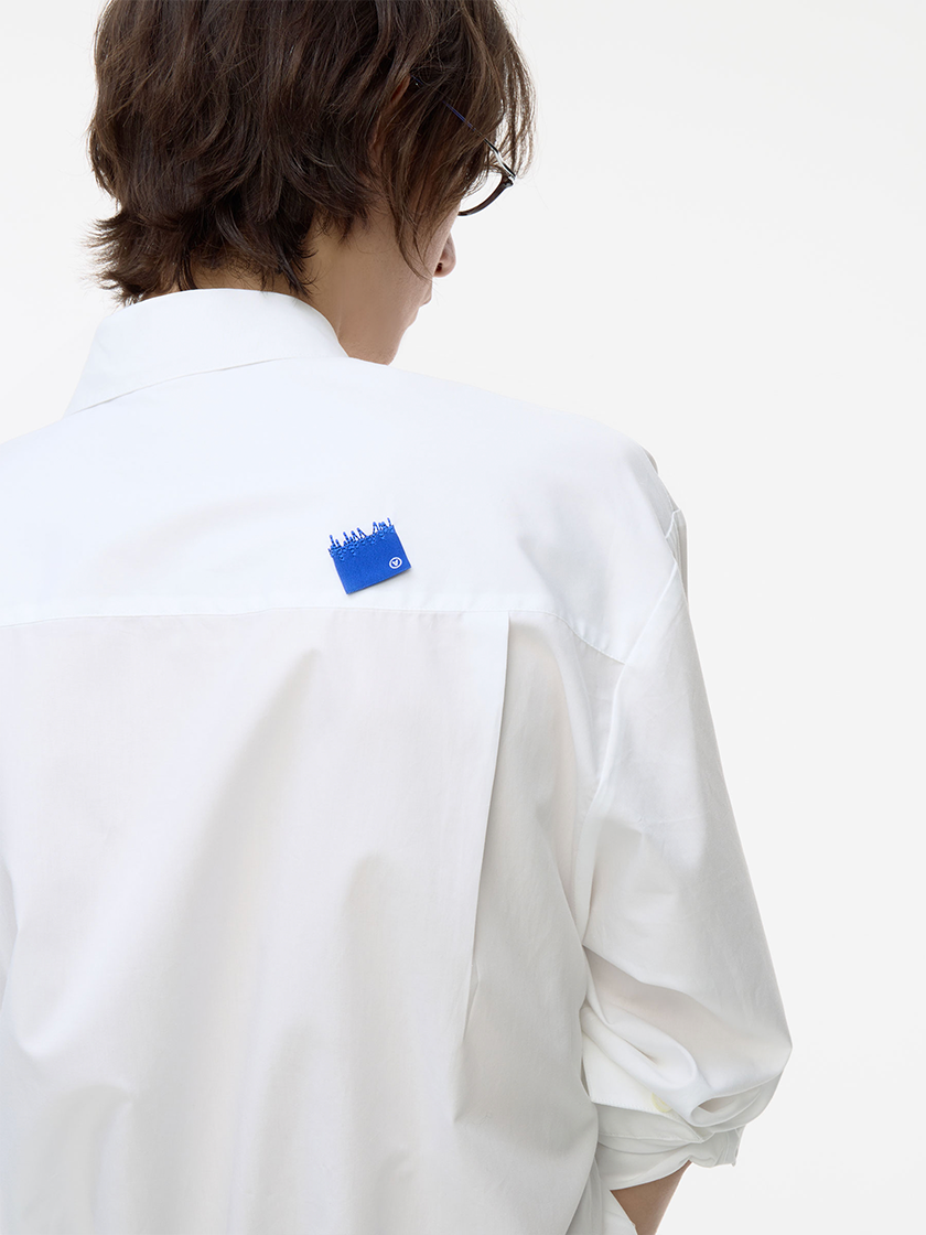 Relaxed White Shirt