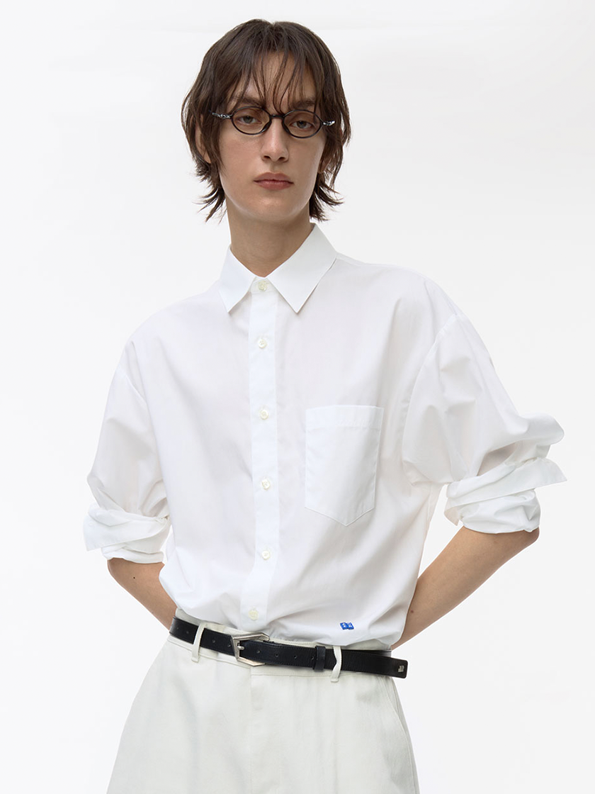 Relaxed White Shirt