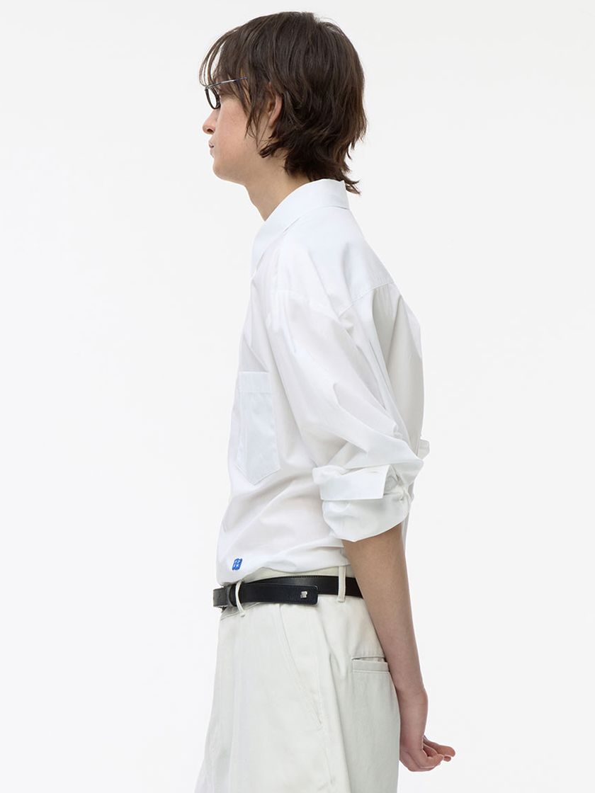 Relaxed White Shirt