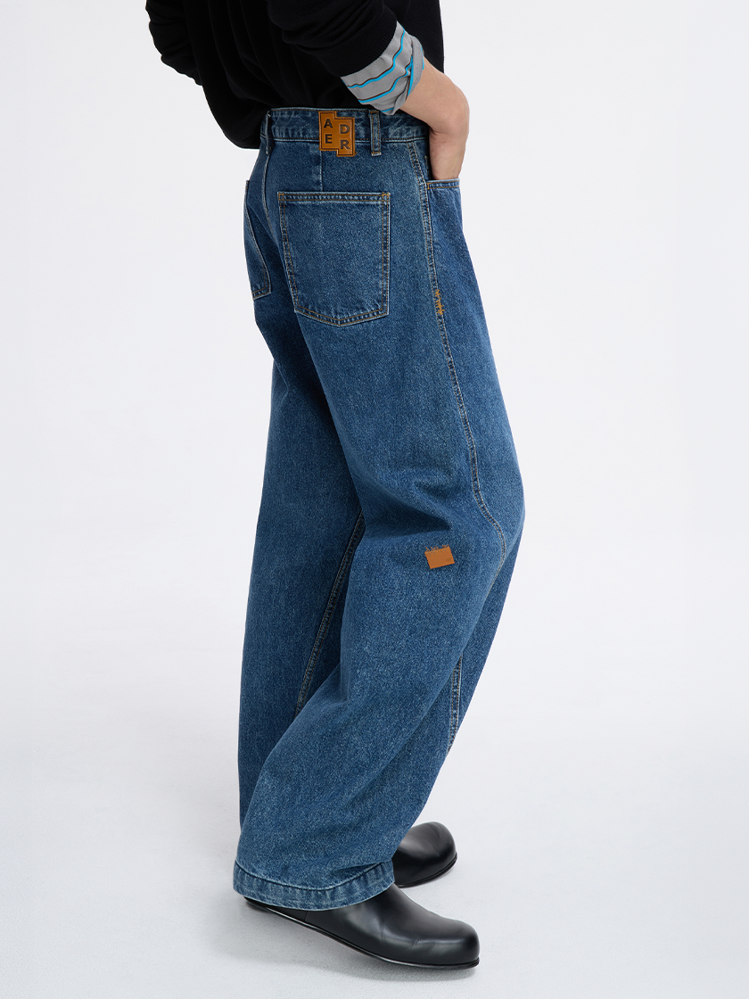 Twisted Seam Relaxed Denim
