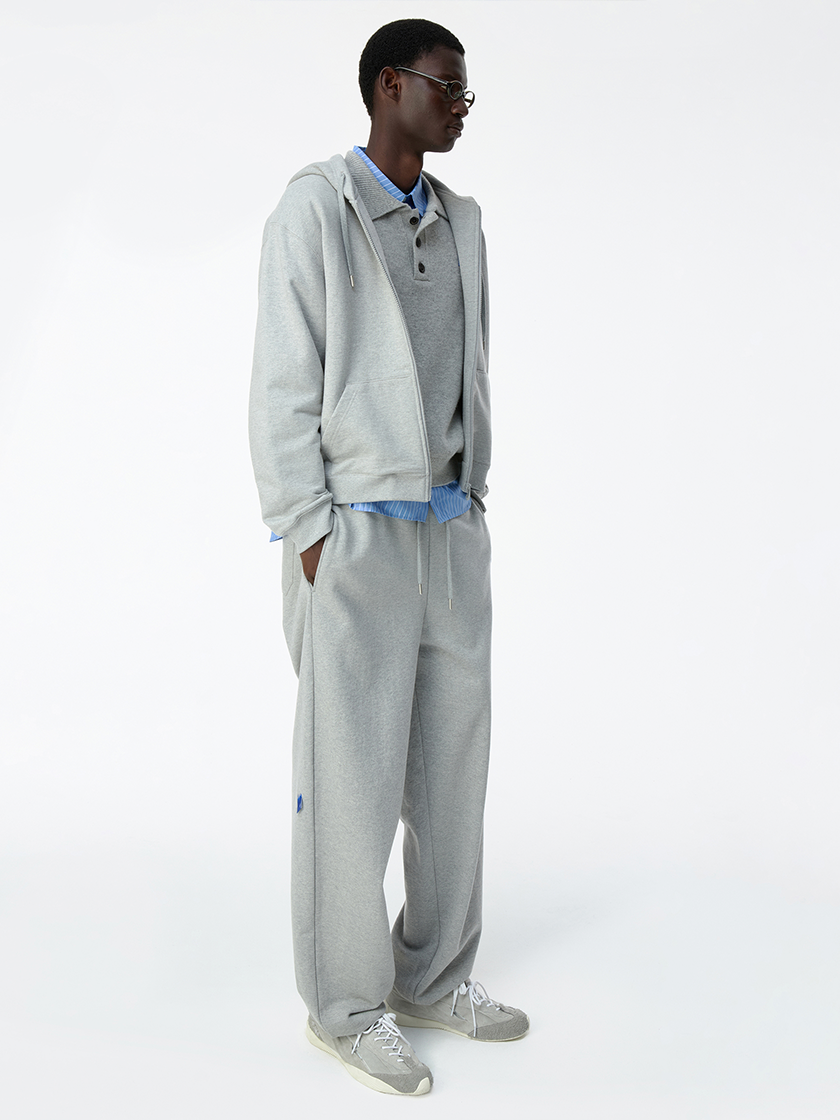 Relaxed Gray Sweatpants
