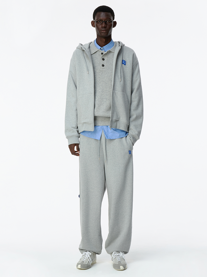 Relaxed Gray Sweatpants