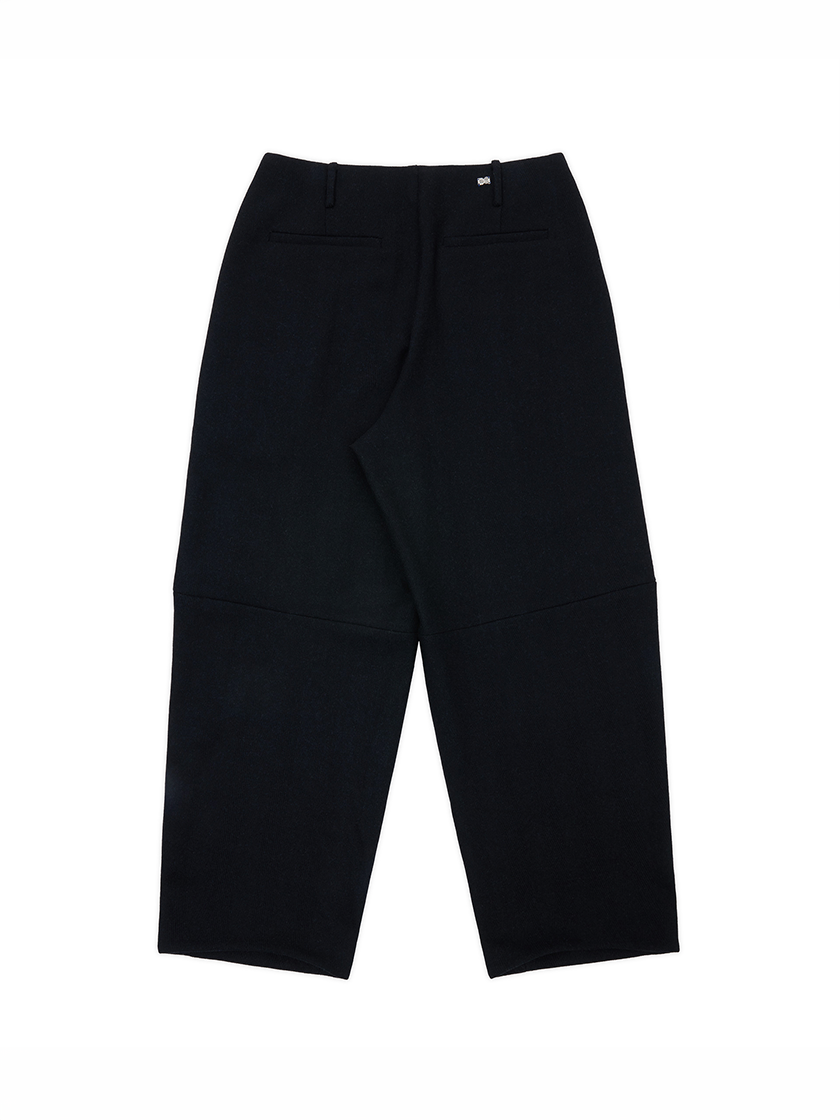 Classic Pleated Woolen Trousers