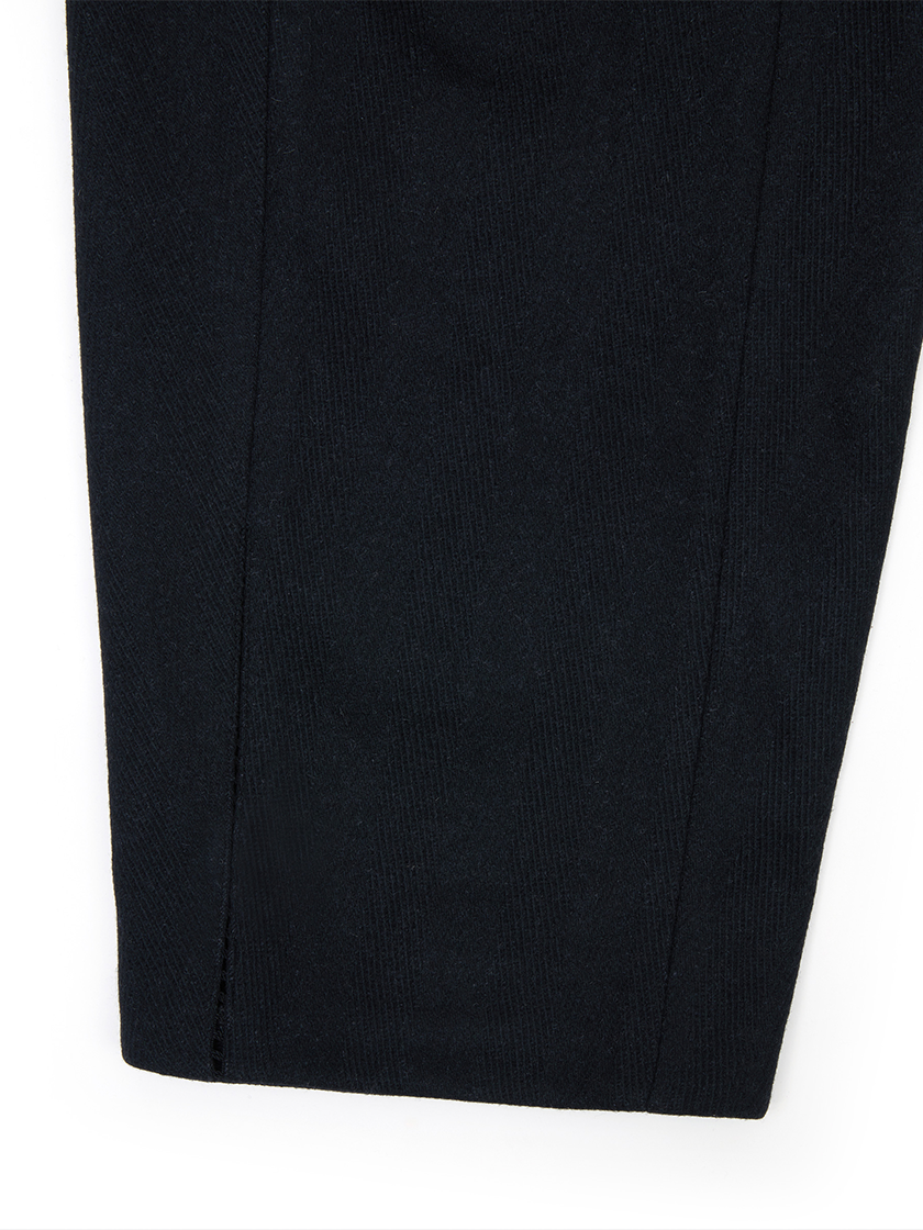 Classic Pleated Woolen Trousers