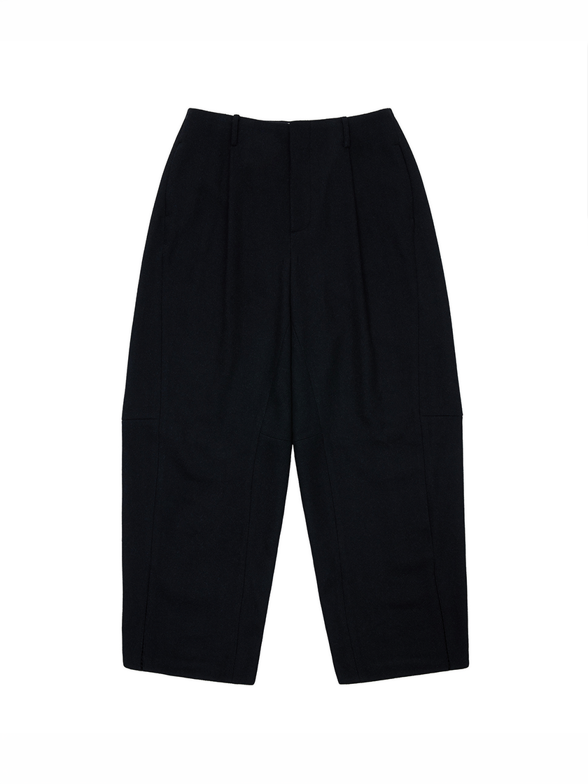 Classic Pleated Woolen Trousers