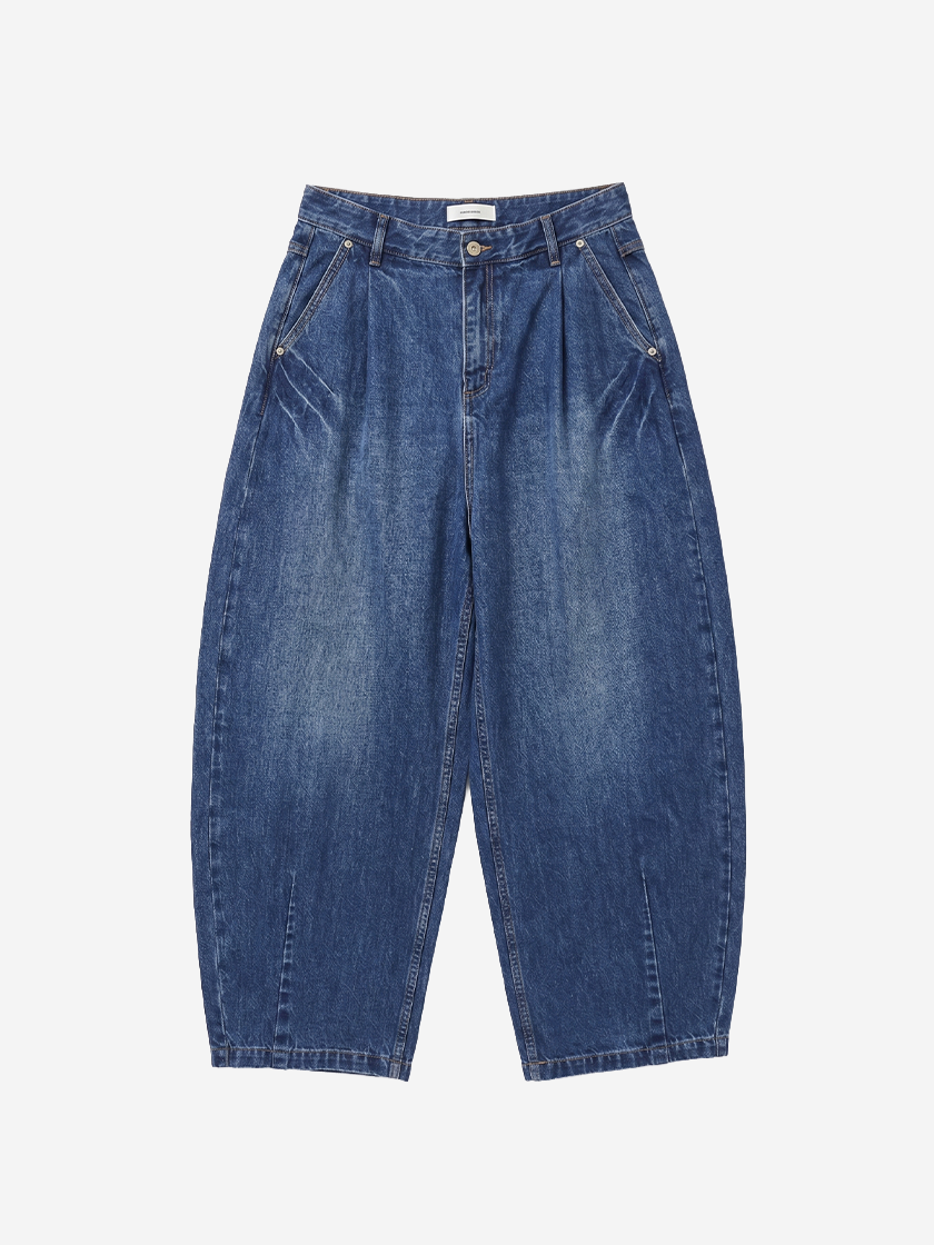 Dark Washed Cocoon Jeans