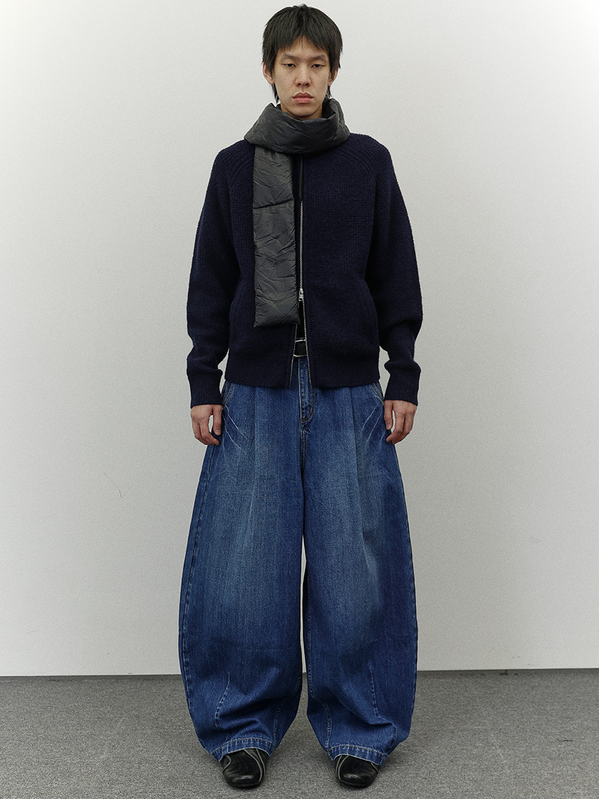 Dark Washed Cocoon Jeans