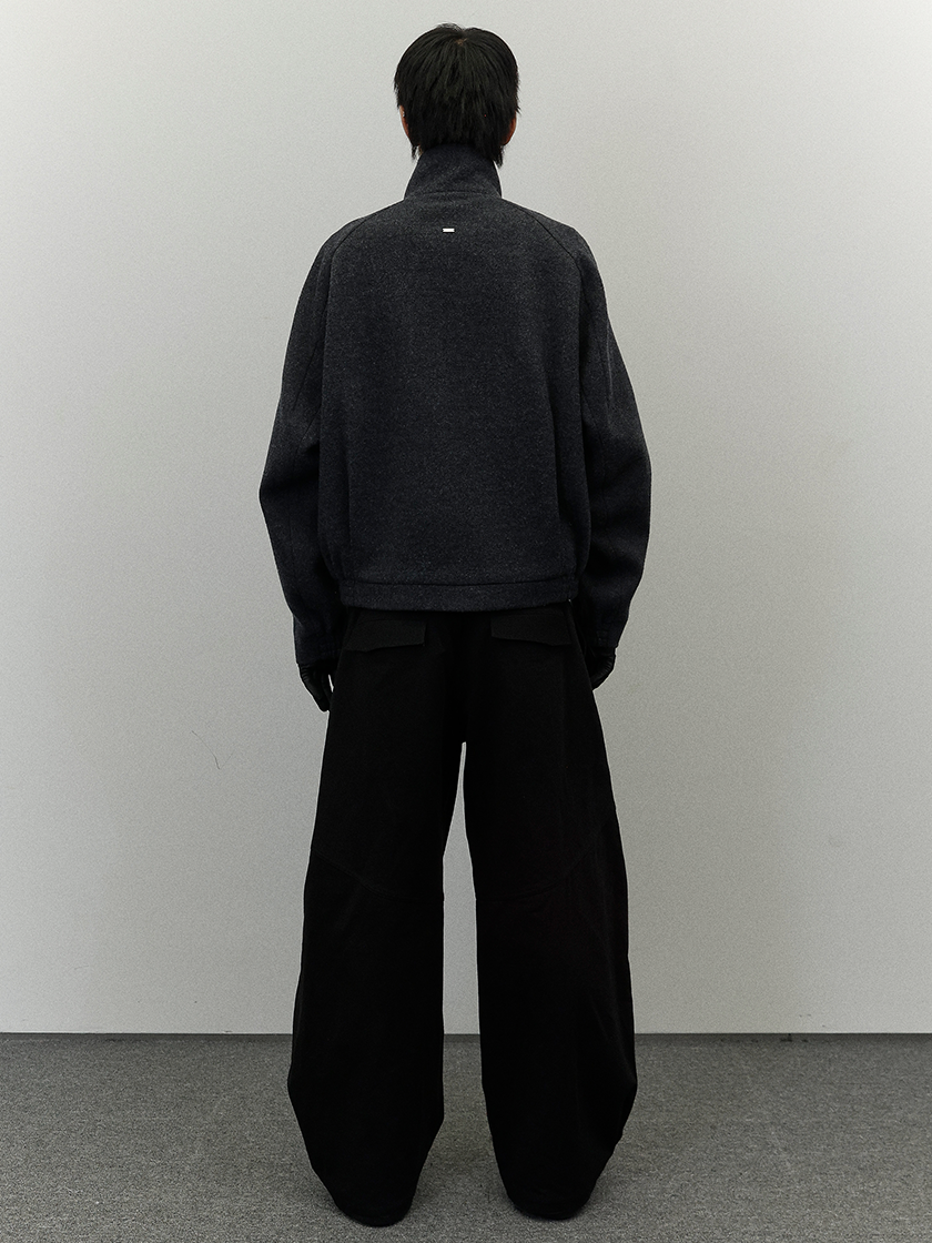Pleats Cocoon Pants