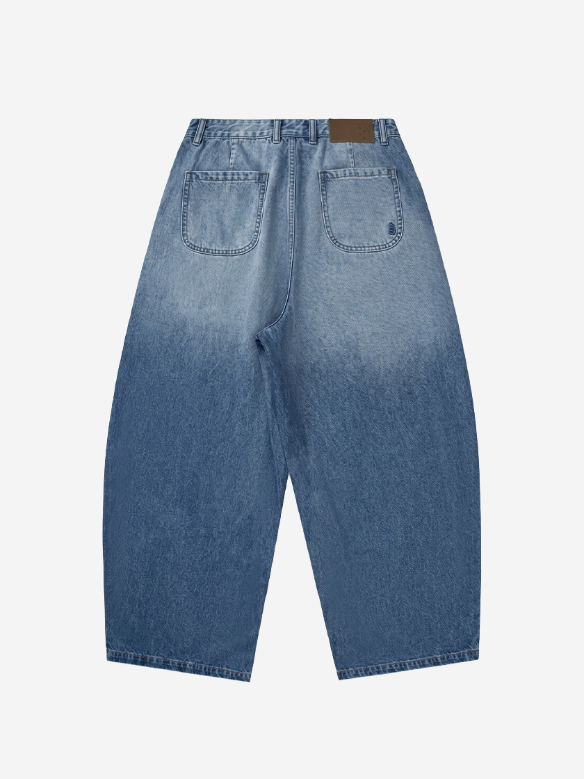 Washed Baggy Denim