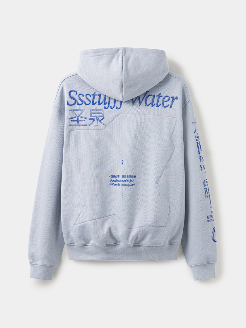 Cut & Reveal Water Hoodie