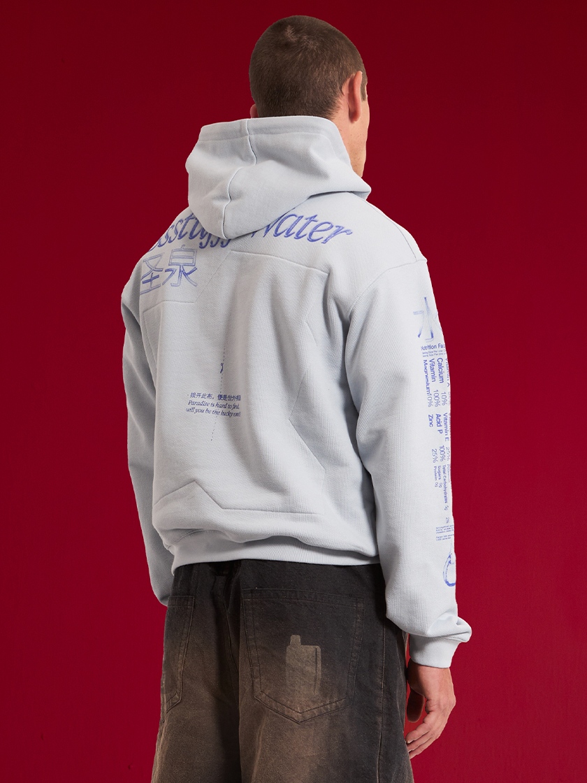 Cut & Reveal Water Hoodie