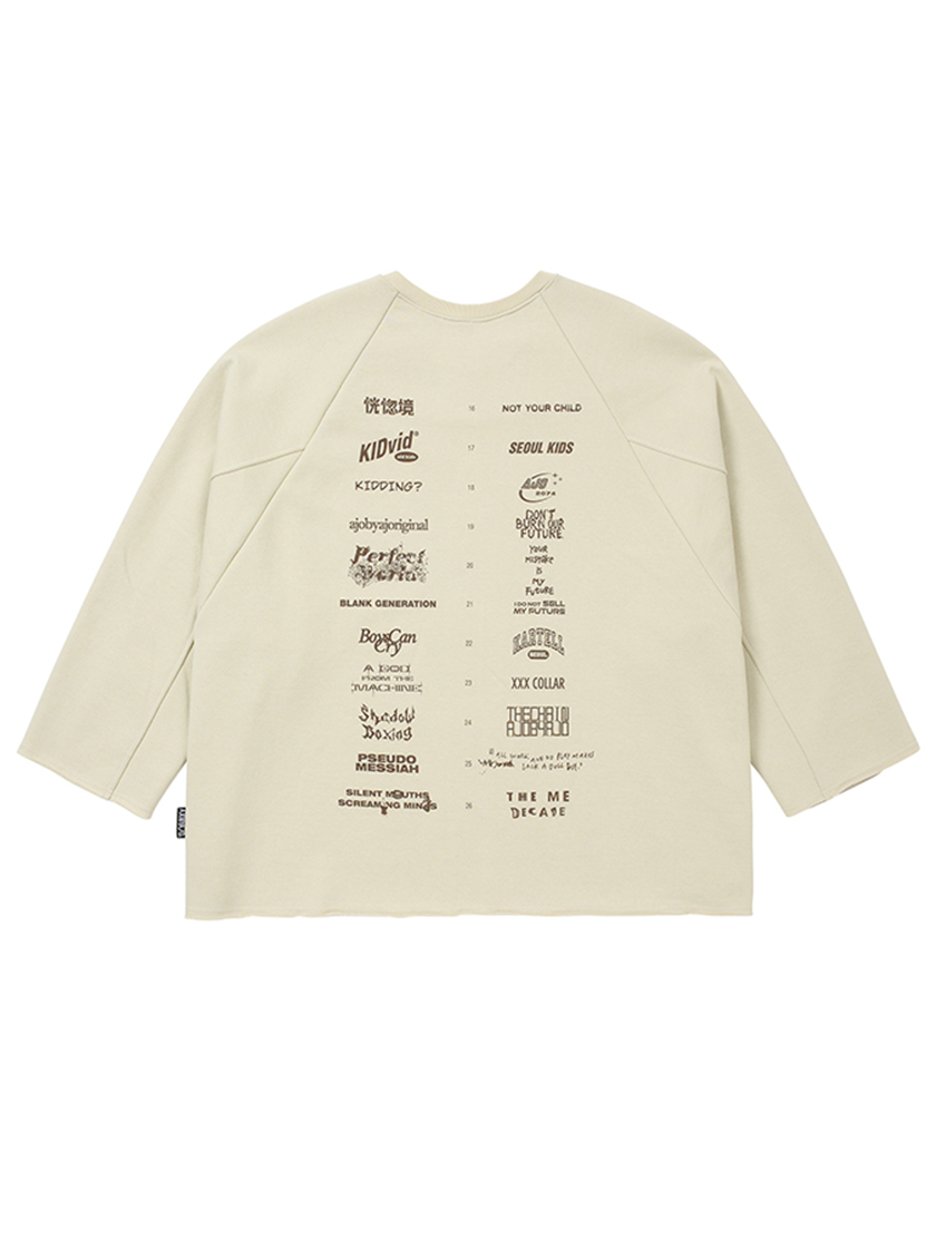 10th Anniversary Sweatshirt Beige