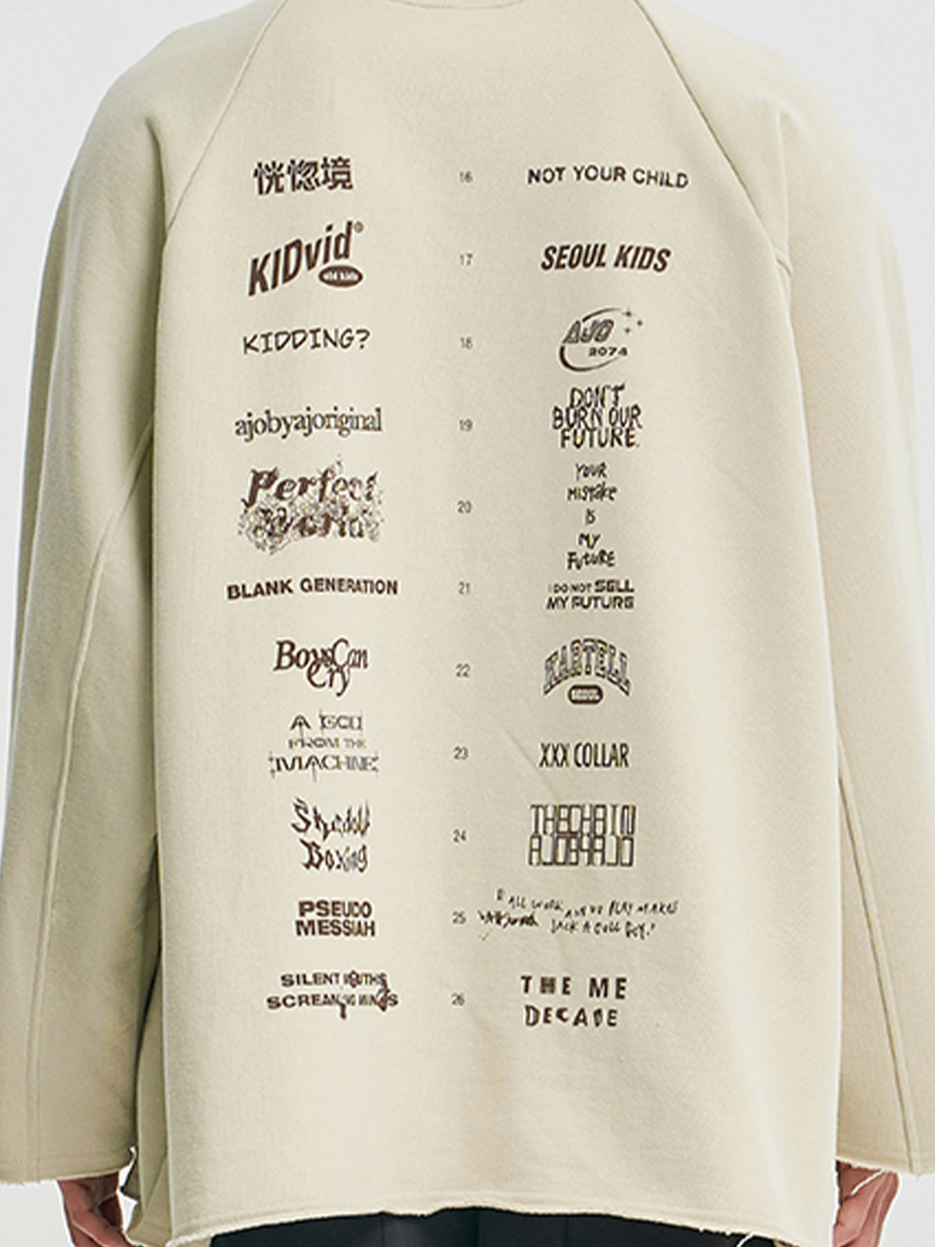 10th Anniversary Sweatshirt Beige