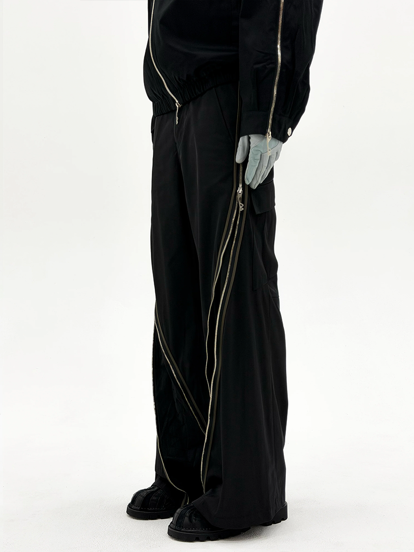 Diffraction 3-Way Zip Trousers