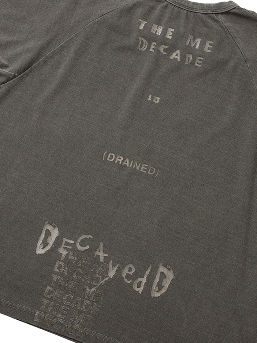 The Me Decade Tee Gray