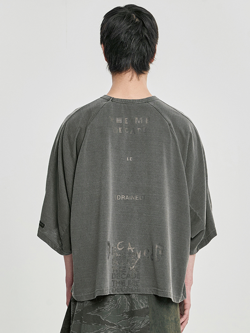 The Me Decade Tee Gray