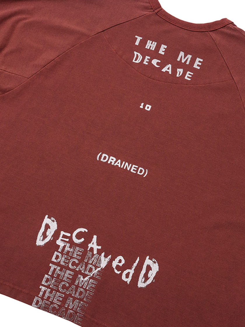 The Me Decade Tee Red