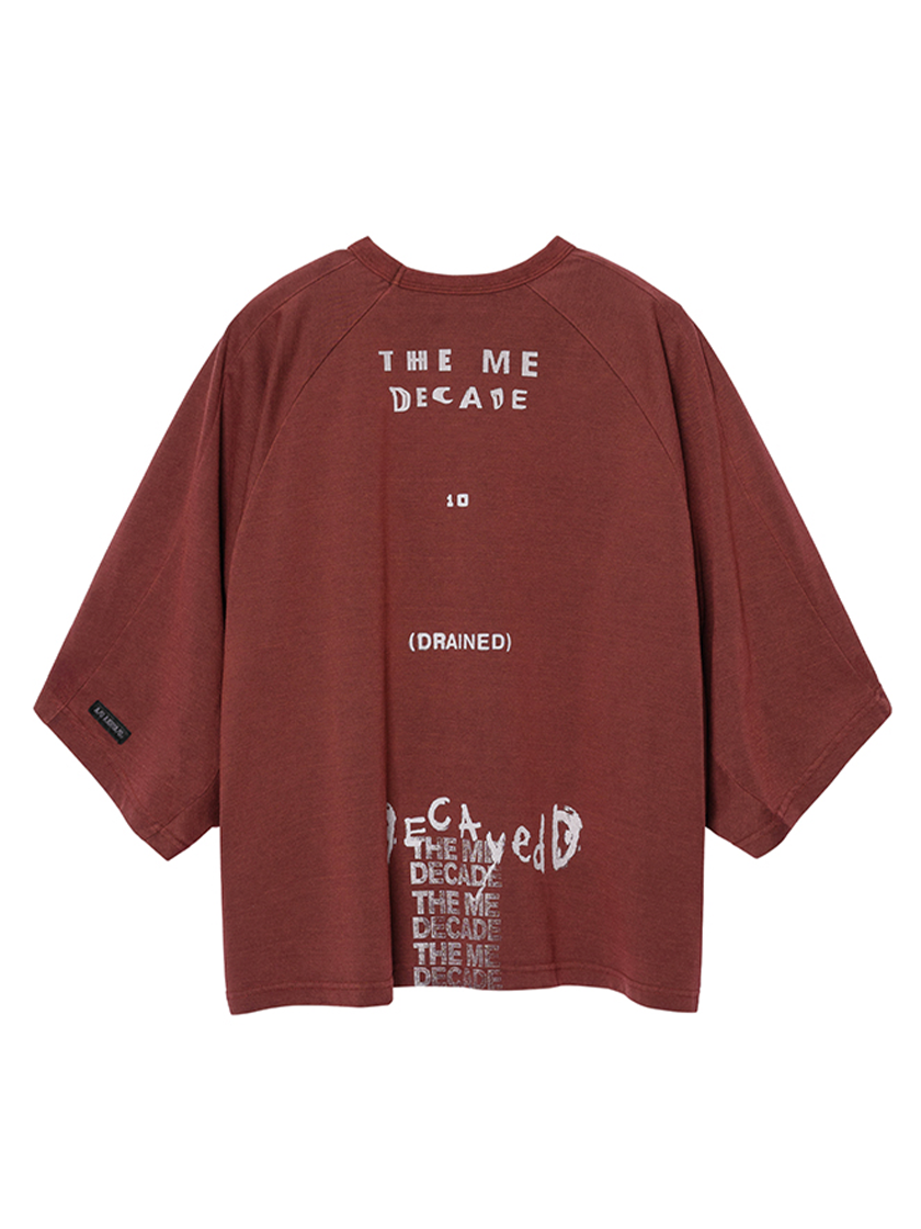 The Me Decade Tee Red