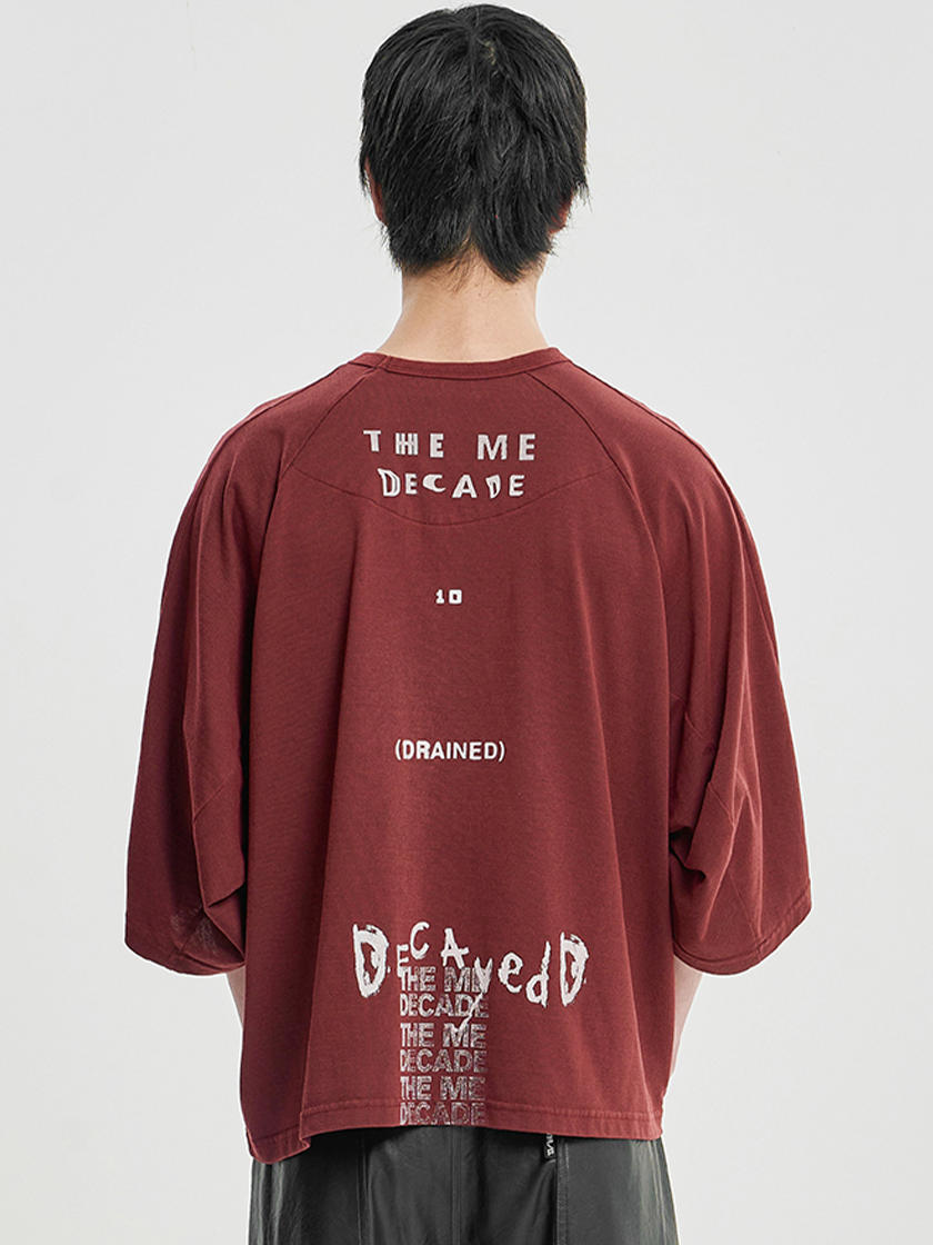The Me Decade Tee Red