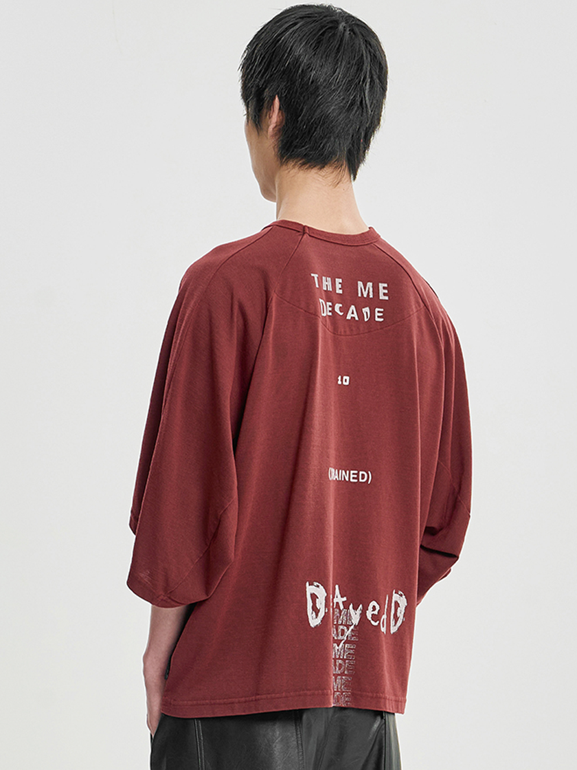 The Me Decade Tee Red