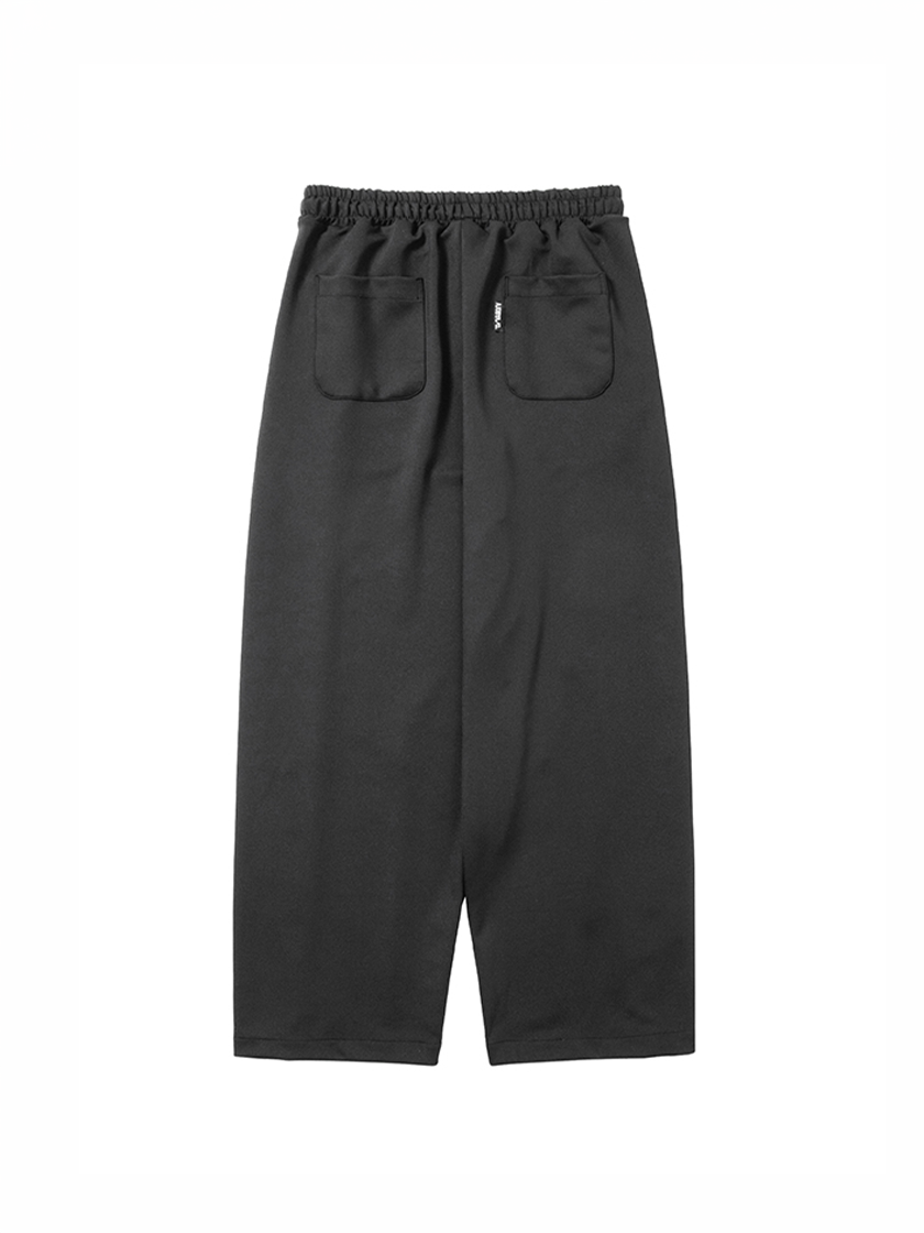 Lace Trim One Tuck Sweatpants