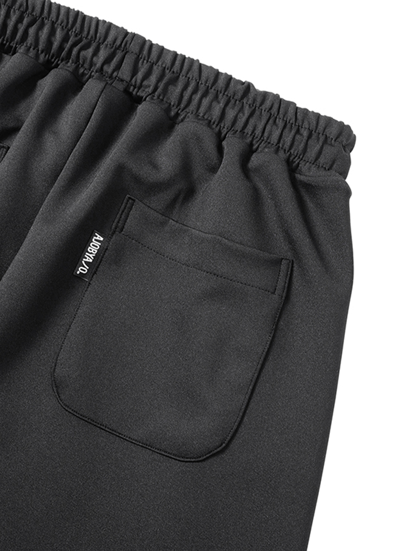 Lace Trim One Tuck Sweatpants