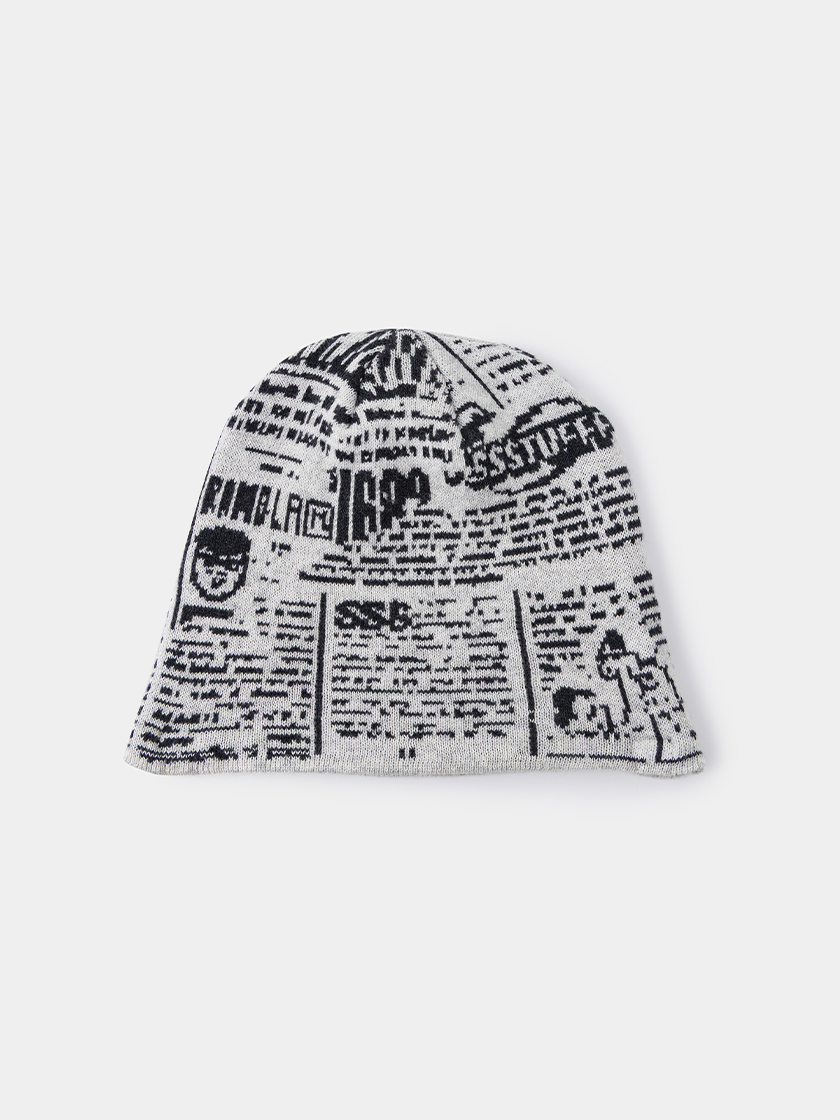 Newspaper Spy Beanie