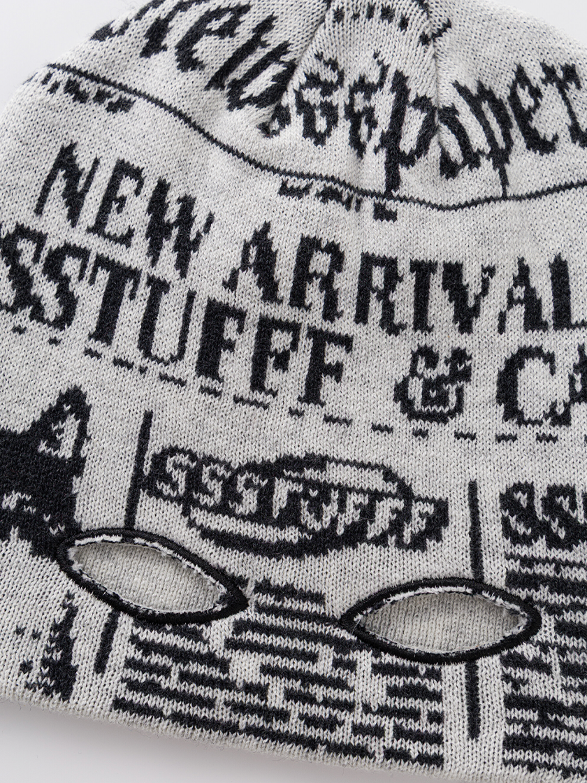 Newspaper Spy Beanie