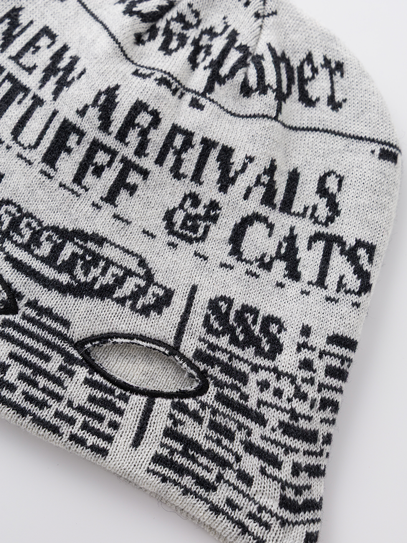 Newspaper Spy Beanie