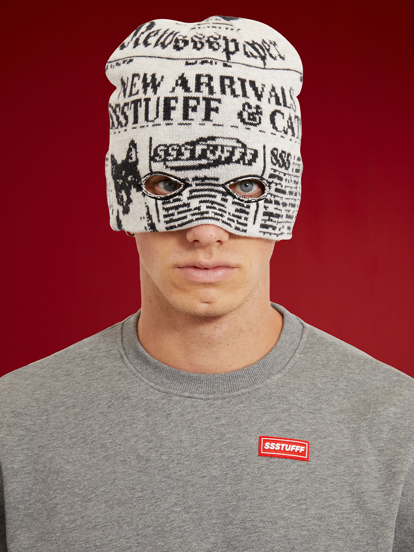 Newspaper Spy Beanie