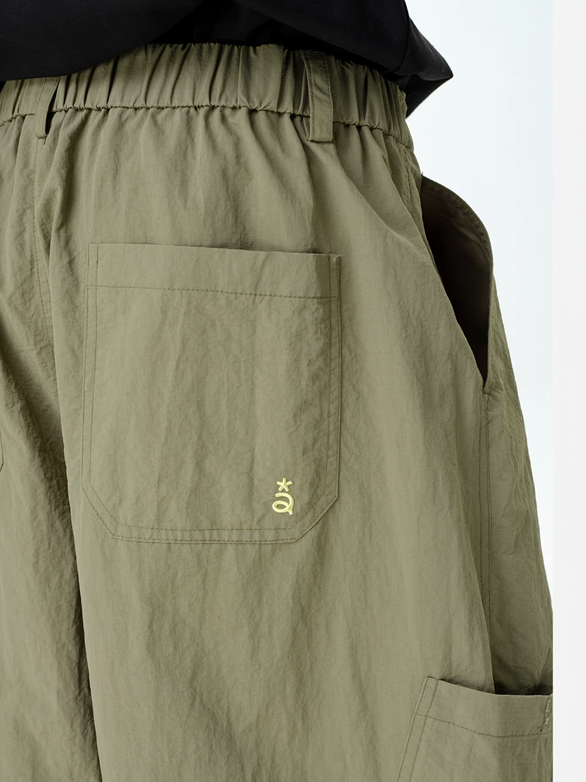 Relaxed Cargo Pants Green