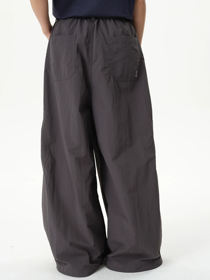 Relaxed Cargo Pants Gray