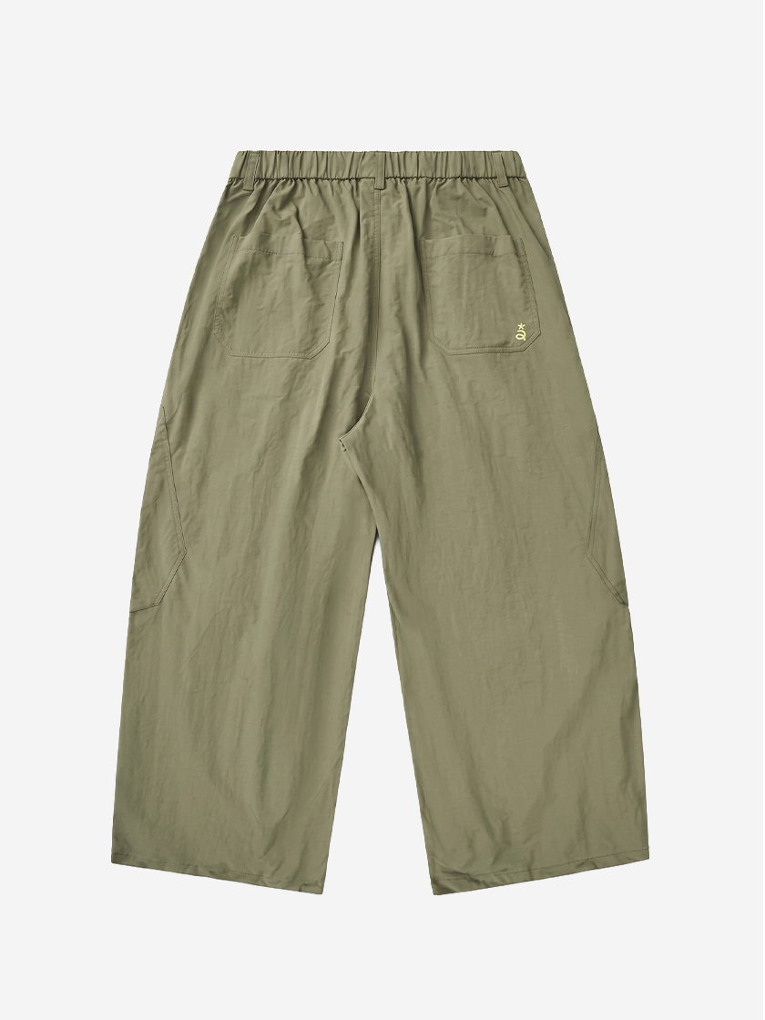 Relaxed Cargo Pants Green