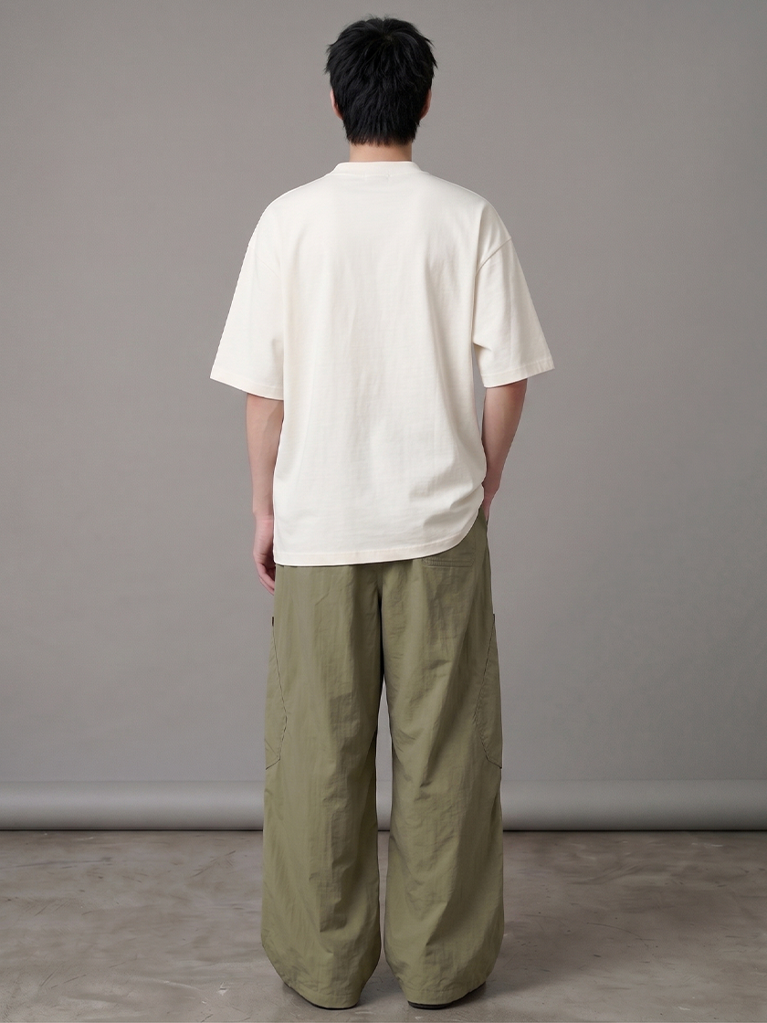 Relaxed Cargo Pants Green