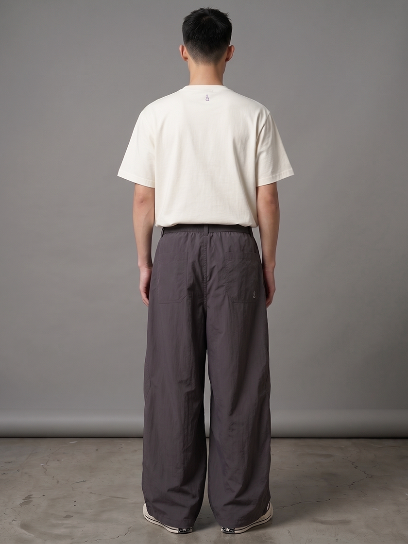 Relaxed Cargo Pants Gray