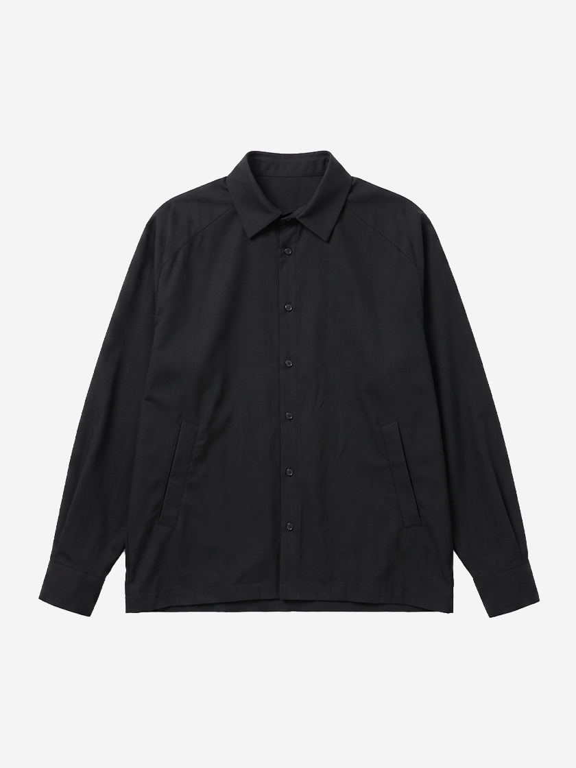 Oversized Balloon Shirt Black