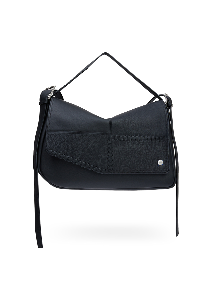 Patchwork Leather Shoulder Bag