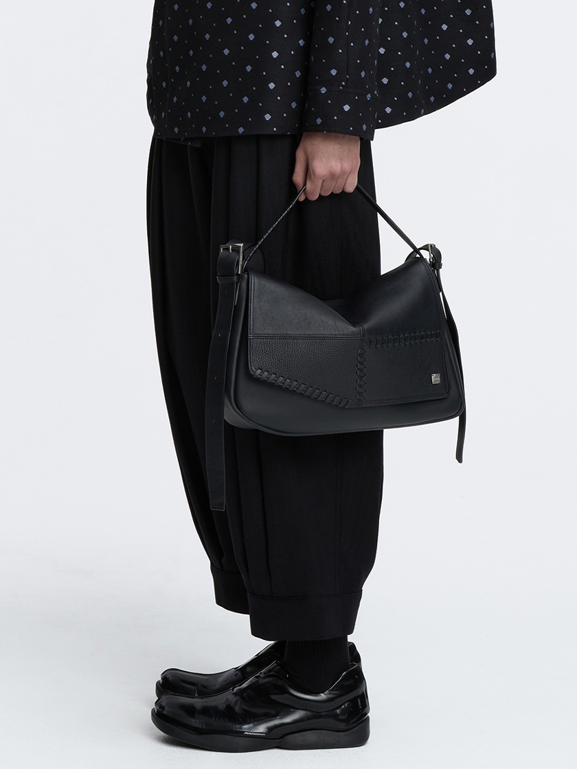 Patchwork Leather Shoulder Bag