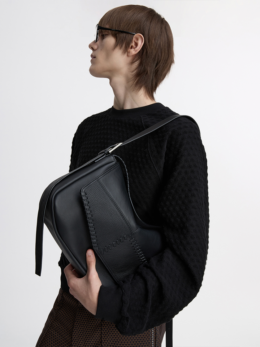Patchwork Leather Shoulder Bag