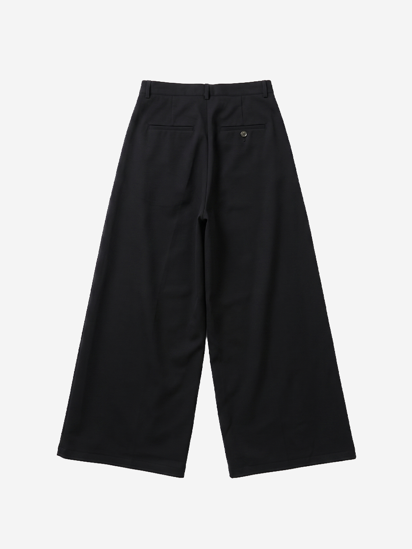 Pleated Wide-Leg Pants