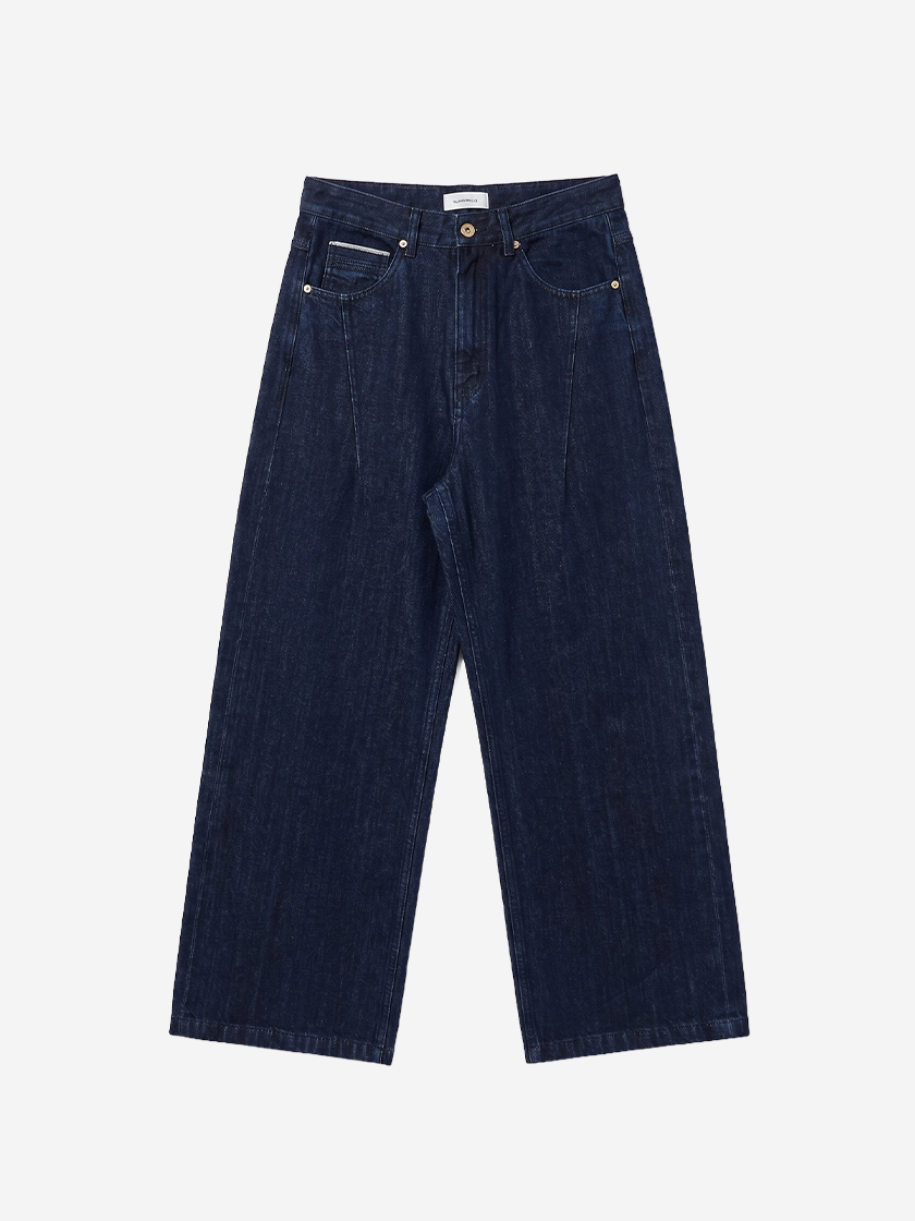 Indigo Blue Baggy Jeans