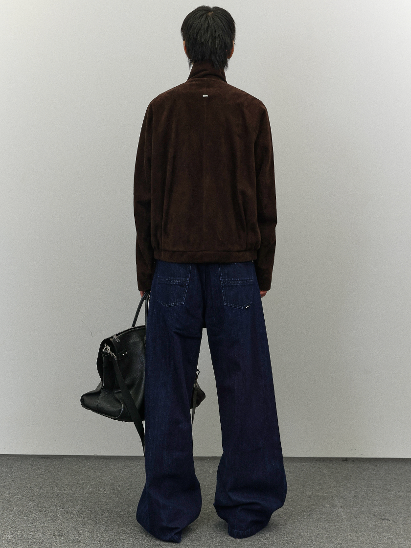 Indigo Blue Baggy Jeans